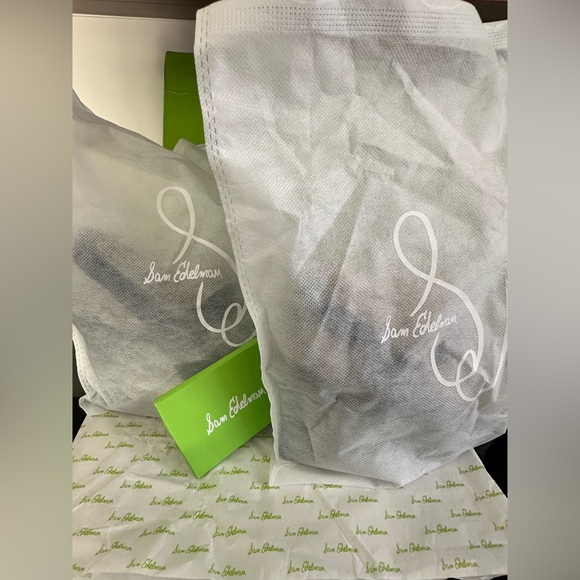 Sam Edelman Women’s Black Patent Slingback Mary Jane Pump size 6 1/2 - Picture 13 of 14